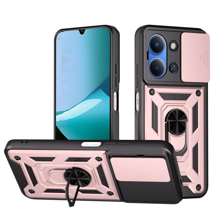 Sliding Camera Cover Design TPU+PC Phone Case, For Redmi A7 Pro 4G / Poco C85x, For Redmi Note 15 Pro+ 5G Global 163.3mm, For Redmi Note 15 5G / 4G Global 164mm, For Redmi Note 15 Pro 5G Global 163.6mm, For Redmi 15C 5G / 4G EU 173mm                   ...