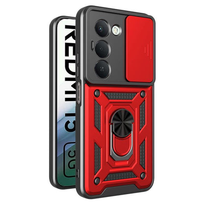 Sliding Camera Cover Design TPU+PC Phone Case, For Redmi A7 Pro 4G / Poco C85x, For Redmi Note 15 Pro+ 5G Global 163.3mm, For Redmi Note 15 5G / 4G Global 164mm, For Redmi Note 15 Pro 5G Global 163.6mm, For Redmi 15C 5G / 4G EU 173mm                   ...