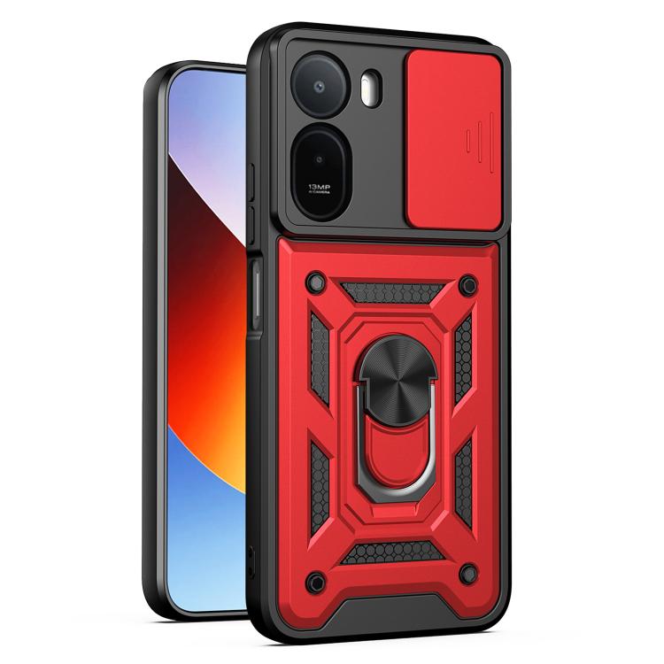 Coque de téléphone TPU+PC avec cache-caméra coulissant, Pour Redmi A7 Pro 4G / Poco C85x, Pour Redmi Note 15 Pro+ 5G Global 163.3mm, Pour Redmi Note 15 5G / 4G Global 164mm, Pour Redmi Note 15 Pro 5G Global 163.6mm, Pour Redmi 15C 5G / 4G EU 173mm