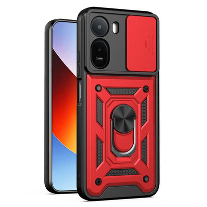 Coque de téléphone TPU+PC avec cache-caméra coulissant, Pour Redmi A7 Pro 4G / Poco C85x, Pour Redmi Note 15 Pro+ 5G Global 163.3mm, Pour Redmi Note 15 5G / 4G Global 164mm, Pour Redmi Note 15 Pro 5G Global 163.6mm, Pour Redmi 15C 5G / 4G EU 173mm