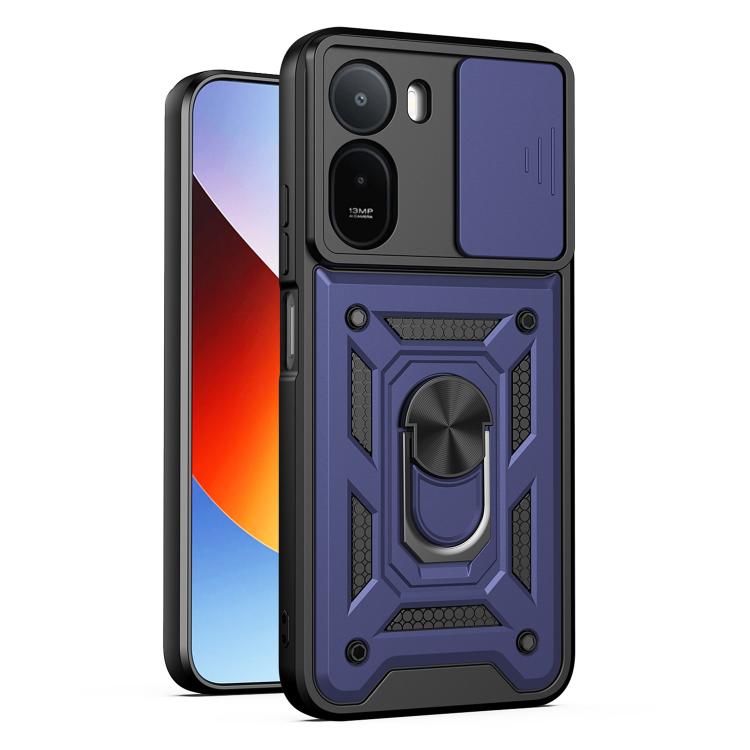 Coque de téléphone TPU+PC avec cache-caméra coulissant, Pour Redmi A7 Pro 4G / Poco C85x, Pour Redmi Note 15 Pro+ 5G Global 163.3mm, Pour Redmi Note 15 5G / 4G Global 164mm, Pour Redmi Note 15 Pro 5G Global 163.6mm, Pour Redmi 15C 5G / 4G EU 173mm