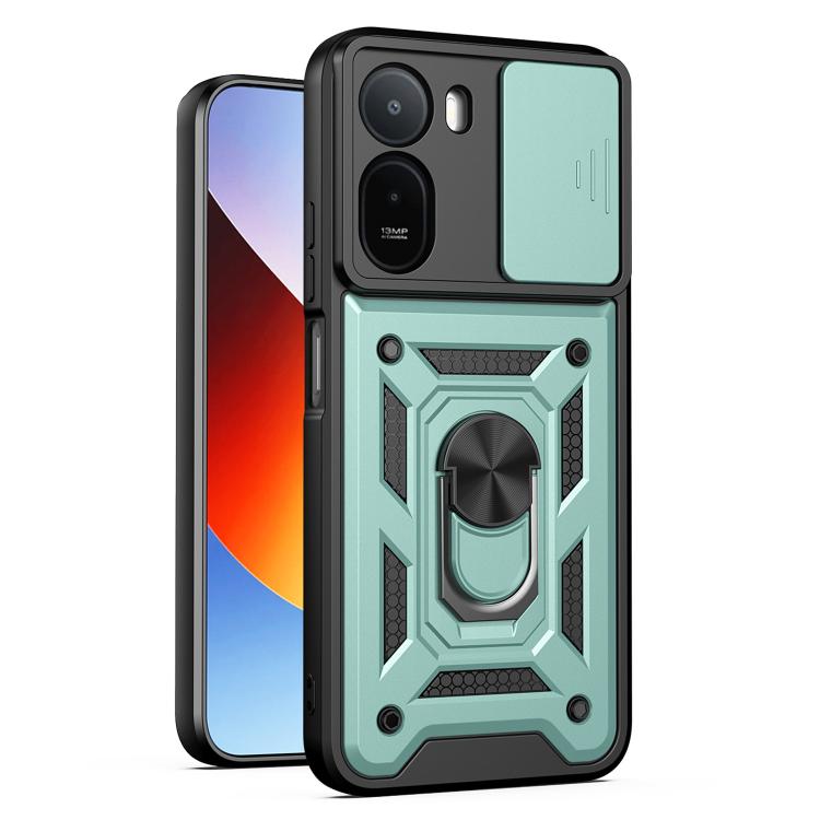 Coque de téléphone TPU+PC avec cache-caméra coulissant, Pour Redmi A7 Pro 4G / Poco C85x, Pour Redmi Note 15 Pro+ 5G Global 163.3mm, Pour Redmi Note 15 5G / 4G Global 164mm, Pour Redmi Note 15 Pro 5G Global 163.6mm, Pour Redmi 15C 5G / 4G EU 173mm