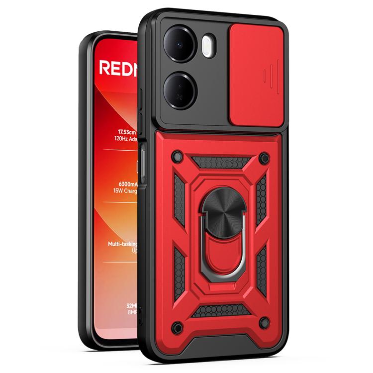 Coque de téléphone TPU+PC avec cache-caméra coulissant, Pour Redmi A7 Pro 4G / Poco C85x, Pour Redmi Note 15 Pro+ 5G Global 163.3mm, Pour Redmi Note 15 5G / 4G Global 164mm, Pour Redmi Note 15 Pro 5G Global 163.6mm, Pour Redmi 15C 5G / 4G EU 173mm