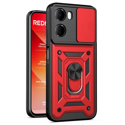Coque de téléphone TPU+PC avec cache-caméra coulissant, Pour Redmi A7 Pro 4G / Poco C85x, Pour Redmi Note 15 Pro+ 5G Global 163.3mm, Pour Redmi Note 15 5G / 4G Global 164mm, Pour Redmi Note 15 Pro 5G Global 163.6mm, Pour Redmi 15C 5G / 4G EU 173mm