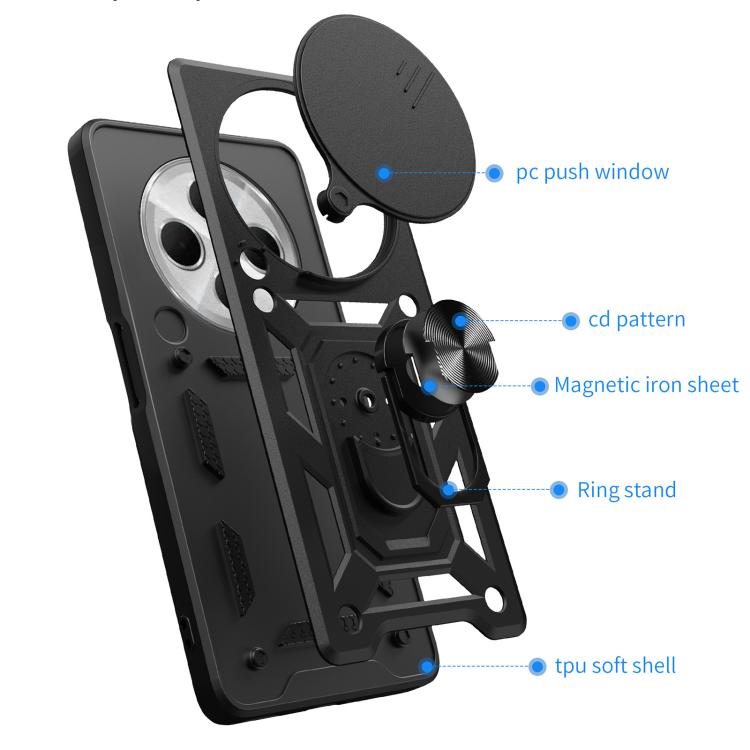 Coque de téléphone TPU+PC avec cache-caméra coulissant, Pour Redmi A7 Pro 4G / Poco C85x, Pour Redmi Note 15 Pro+ 5G Global 163.3mm, Pour Redmi Note 15 5G / 4G Global 164mm, Pour Redmi Note 15 Pro 5G Global 163.6mm, Pour Redmi 15C 5G / 4G EU 173mm