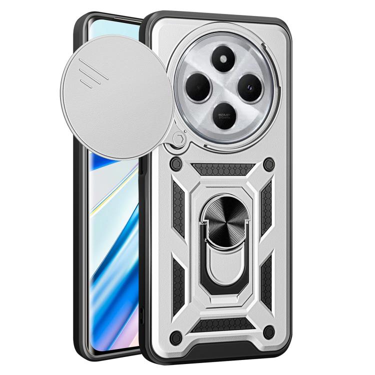 Coque de téléphone TPU+PC avec cache-caméra coulissant, Pour Redmi A7 Pro 4G / Poco C85x, Pour Redmi Note 15 Pro+ 5G Global 163.3mm, Pour Redmi Note 15 5G / 4G Global 164mm, Pour Redmi Note 15 Pro 5G Global 163.6mm, Pour Redmi 15C 5G / 4G EU 173mm