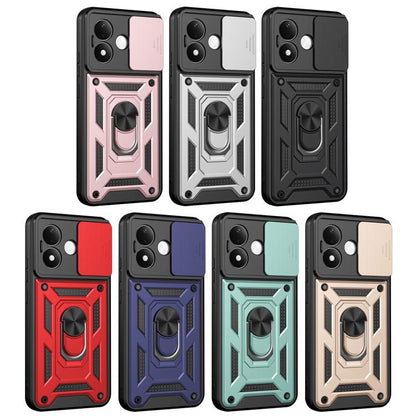 Sliding Camera Cover Design TPU+PC Phone Case, For Redmi Note 17 5G Global 169.7mm, For Redmi Note 17 Pro 5G Global 163.5mm, For Redmi 17 5G / 4G Global 170mm, For Redmi 17C 4G 171mm, For Redmi A7 Pro 4G / Poco C85x, For Redmi 15a 5G                   ...