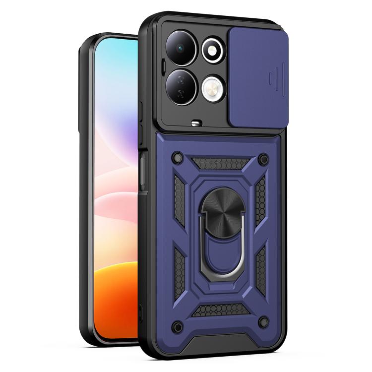 Sliding Camera Cover Design TPU+PC Phone Case, For Redmi Note 17 5G Global 169.7mm, For Redmi Note 17 Pro 5G Global 163.5mm, For Redmi 17 5G / 4G Global 170mm, For Redmi 17C 4G 171mm, For Redmi A7 Pro 4G / Poco C85x, For Redmi 15a 5G                   ...
