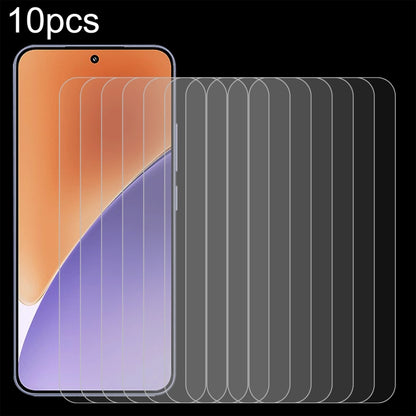 10pcs 0.26mm 9H 2.5D Tempered Glass Film, Not Support Fingerprint ID, For Xiaomi 17T Pro 5G, For Xiaomi 15