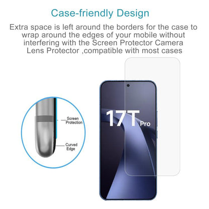 10pcs 0.26mm 9H 2.5D Tempered Glass Film, Not Support Fingerprint ID, For Xiaomi 17T Pro 5G, For Xiaomi 15