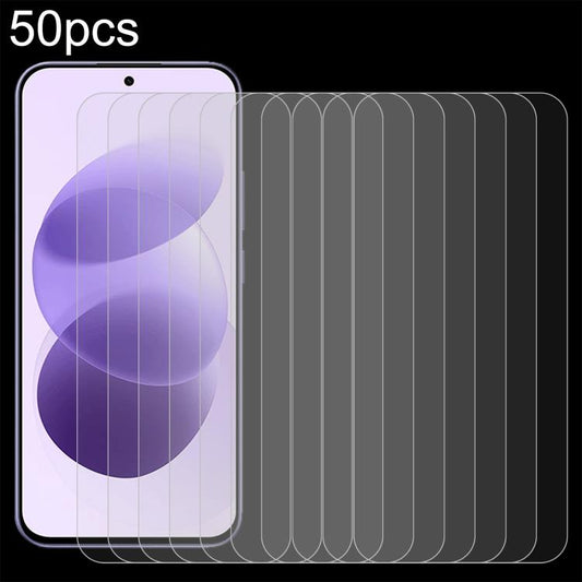 10 PCS/Pack 0.26mm 9H 2.5D Tempered Glass Film, No Fingerprint Unlock, For Redmi Note 17 5G / 4G Global, For Redmi Note 17 Pro+ 5G Global 163.4mm, For Redmi 17 5G / 4G Global 170mm, For Xiaomi 17T Pro 5G, For Xiaomi 15