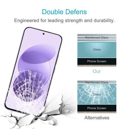 10 PCS/Pack 0.26mm 9H 2.5D Tempered Glass Film, No Fingerprint Unlock, For Redmi Note 17 5G / 4G Global, For Redmi Note 17 Pro+ 5G Global 163.4mm, For Redmi 17 5G / 4G Global 170mm, For Xiaomi 17T Pro 5G, For Xiaomi 15