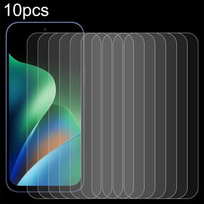 10 PCS/Pack 0.26mm 9H 2.5D Tempered Glass Film, No Fingerprint Unlock, For Redmi Note 17 5G / 4G Global, For Redmi Note 17 Pro+ 5G Global 163.4mm, For Redmi 17 5G / 4G Global 170mm, For Xiaomi 17T Pro 5G, For Xiaomi 15