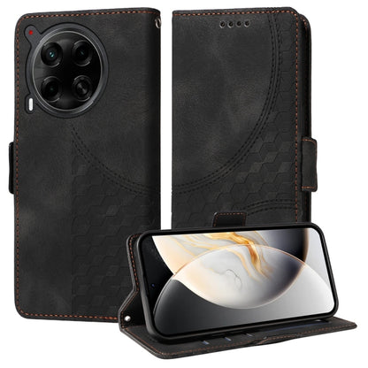 Embossed Rhombus Starry Leather Phone Case, For Tecno Camon 30S / Camon 30S Pro, For Tecno Spark 30 5G / Pova 6 Neo 5G, For Tecno Spark 30 Pro 4G, For Tecno Spark 30 4G, For Tecno Spark Go 1 / Pop 9 / Spark Go 2025, For Tecno Spark 30C                 ...