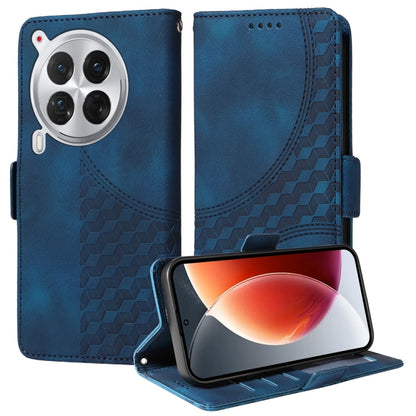 Embossed Rhombus Starry Leather Phone Case, For Tecno Camon 30S / Camon 30S Pro, For Tecno Spark 30 5G / Pova 6 Neo 5G, For Tecno Spark 30 Pro 4G, For Tecno Spark 30 4G, For Tecno Spark Go 1 / Pop 9 / Spark Go 2025, For Tecno Spark 30C                 ...