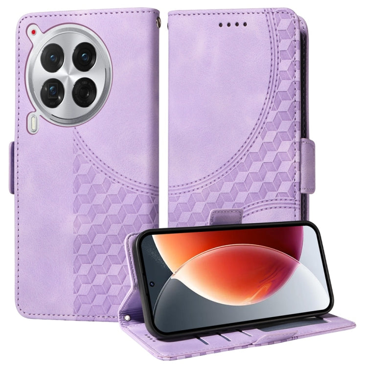 Embossed Rhombus Starry Leather Phone Case, For Tecno Camon 30S / Camon 30S Pro, For Tecno Spark 30 5G / Pova 6 Neo 5G, For Tecno Spark 30 Pro 4G, For Tecno Spark 30 4G, For Tecno Spark Go 1 / Pop 9 / Spark Go 2025, For Tecno Spark 30C                 ...