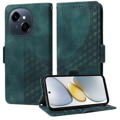 Embossed Rhombus Starry Leather Phone Case, For Tecno Camon 30S / Camon 30S Pro, For Tecno Spark 30 5G / Pova 6 Neo 5G, For Tecno Spark 30 Pro 4G, For Tecno Spark 30 4G, For Tecno Spark Go 1 / Pop 9 / Spark Go 2025, For Tecno Spark 30C                 ...