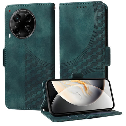 Embossed Rhombus Starry Leather Phone Case, For Tecno Camon 30S / Camon 30S Pro, For Tecno Spark 30 5G / Pova 6 Neo 5G, For Tecno Spark 30 Pro 4G, For Tecno Spark 30 4G, For Tecno Spark Go 1 / Pop 9 / Spark Go 2025, For Tecno Spark 30C                 ...