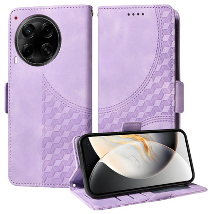 Embossed Rhombus Starry Leather Phone Case, For Tecno Camon 30S / Camon 30S Pro, For Tecno Spark 30 5G / Pova 6 Neo 5G, For Tecno Spark 30 Pro 4G, For Tecno Spark 30 4G, For Tecno Spark Go 1 / Pop 9 / Spark Go 2025, For Tecno Spark 30C                 ...
