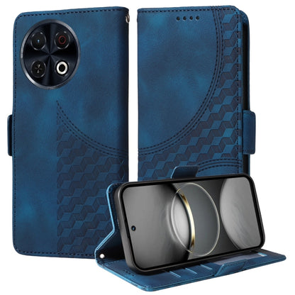 Embossed Rhombus Starry Leather Phone Case, For Tecno Camon 30S / Camon 30S Pro, For Tecno Spark 30 5G / Pova 6 Neo 5G, For Tecno Spark 30 Pro 4G, For Tecno Spark 30 4G, For Tecno Spark Go 1 / Pop 9 / Spark Go 2025, For Tecno Spark 30C                 ...