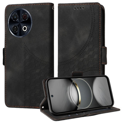 Embossed Rhombus Starry Leather Phone Case, For Tecno Camon 30S / Camon 30S Pro, For Tecno Spark 30 5G / Pova 6 Neo 5G, For Tecno Spark 30 Pro 4G, For Tecno Spark 30 4G, For Tecno Spark Go 1 / Pop 9 / Spark Go 2025, For Tecno Spark 30C                 ...