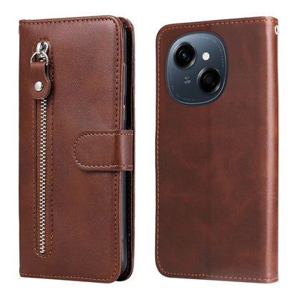Fashion Calf Texture Zipper Leather Phone Case, For Tecno Spark 40 5G / Spark Go 5G 2025, For Tecno Spark 40C, For Tecno Pova 7 Pro 5G, For Tecno Pova 7 5G, For Tecno Spark 40 Pro+ 4G, For Tecno Spark 40 Pro 4G, For Tecno Spark 40 4G                   ...