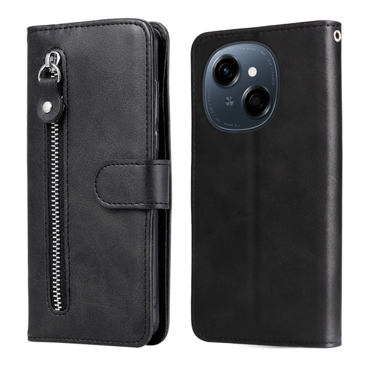 Fashion Calf Texture Zipper Leather Phone Case, For Tecno Spark 40 5G / Spark Go 5G 2025, For Tecno Spark 40C, For Tecno Pova 7 Pro 5G, For Tecno Pova 7 5G, For Tecno Spark 40 Pro+ 4G, For Tecno Spark 40 Pro 4G, For Tecno Spark 40 4G                   ...