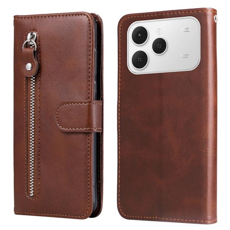 Fashion Calf Texture Zipper Leather Phone Case, For Tecno Spark 40 5G / Spark Go 5G 2025, For Tecno Spark 40C, For Tecno Pova 7 Pro 5G, For Tecno Pova 7 5G, For Tecno Spark 40 Pro+ 4G, For Tecno Spark 40 Pro 4G, For Tecno Spark 40 4G                   ...