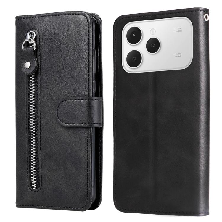 Fashion Calf Texture Zipper Leather Phone Case, For Tecno Spark 40 5G / Spark Go 5G 2025, For Tecno Spark 40C, For Tecno Pova 7 Pro 5G, For Tecno Pova 7 5G, For Tecno Spark 40 Pro+ 4G, For Tecno Spark 40 Pro 4G, For Tecno Spark 40 4G                   ...