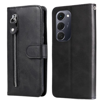 Fashion Calf Texture Zipper Leather Phone Case, For Tecno Spark 40 5G / Spark Go 5G 2025, For Tecno Spark 40C, For Tecno Pova 7 Pro 5G, For Tecno Pova 7 5G, For Tecno Spark 40 Pro+ 4G, For Tecno Spark 40 Pro 4G, For Tecno Spark 40 4G                   ...