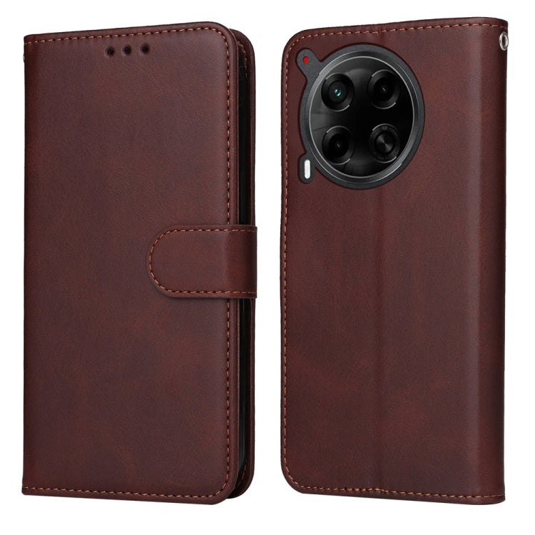 Classic Calf Texture Flip Leather Phone Case, For Tecno Spark 40 5G / Spark Go 5G 2025, For Tecno Spark 40C, For Tecno Pova 7 Pro 5G, For Tecno Pova 7 5G, For Tecno Spark 40 Pro+ 4G, For Tecno Spark 40 Pro  4G, For Tecno Spark 40 4G                    ...