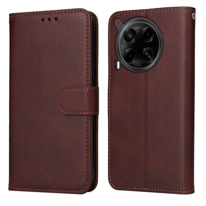 Classic Calf Texture Flip Leather Phone Case, For Tecno Spark 40 5G / Spark Go 5G 2025, For Tecno Spark 40C, For Tecno Pova 7 Pro 5G, For Tecno Pova 7 5G, For Tecno Spark 40 Pro+ 4G, For Tecno Spark 40 Pro  4G, For Tecno Spark 40 4G                    ...