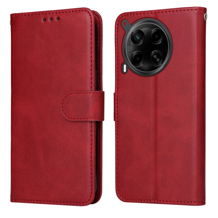 Classic Calf Texture Flip Leather Phone Case, For Tecno Spark 40 5G / Spark Go 5G 2025, For Tecno Spark 40C, For Tecno Pova 7 Pro 5G, For Tecno Pova 7 5G, For Tecno Spark 40 Pro+ 4G, For Tecno Spark 40 Pro  4G, For Tecno Spark 40 4G                    ...
