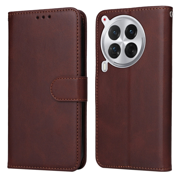 Classic Calf Texture Flip Leather Phone Case, For Tecno Spark 40 5G / Spark Go 5G 2025, For Tecno Spark 40C, For Tecno Pova 7 Pro 5G, For Tecno Pova 7 5G, For Tecno Spark 40 Pro+ 4G, For Tecno Spark 40 Pro  4G, For Tecno Spark 40 4G                    ...
