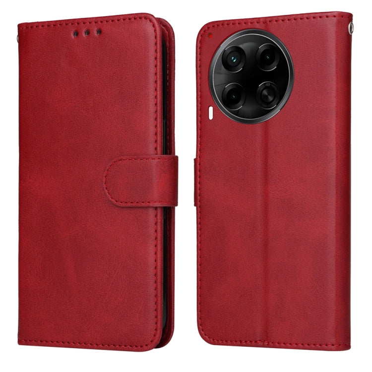 Classic Calf Texture Flip Leather Phone Case, For Tecno Spark 40 5G / Spark Go 5G 2025, For Tecno Spark 40C, For Tecno Pova 7 Pro 5G, For Tecno Pova 7 5G, For Tecno Spark 40 Pro+ 4G, For Tecno Spark 40 Pro  4G, For Tecno Spark 40 4G                    ...
