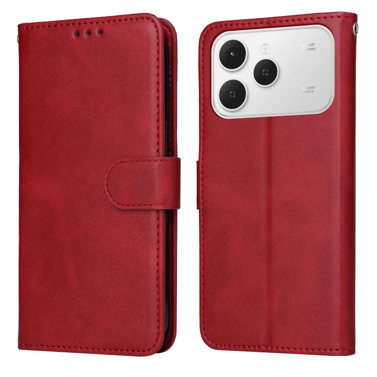Classic Calf Texture Flip Leather Phone Case, For Tecno Spark 40 5G / Spark Go 5G 2025, For Tecno Spark 40C, For Tecno Pova 7 Pro 5G, For Tecno Pova 7 5G, For Tecno Spark 40 Pro+ 4G, For Tecno Spark 40 Pro  4G, For Tecno Spark 40 4G                    ...