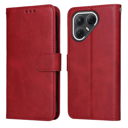 Classic Calf Texture Flip Leather Phone Case, For Tecno Spark 40 5G / Spark Go 5G 2025, For Tecno Spark 40C, For Tecno Pova 7 Pro 5G, For Tecno Pova 7 5G, For Tecno Spark 40 Pro+ 4G, For Tecno Spark 40 Pro  4G, For Tecno Spark 40 4G                    ...