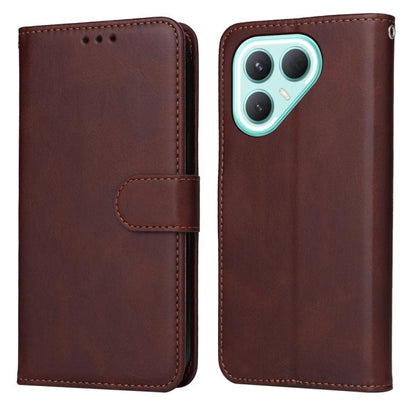 Classic Calf Texture Flip Leather Phone Case, For Tecno Spark 40 5G / Spark Go 5G 2025, For Tecno Spark 40C, For Tecno Pova 7 Pro 5G, For Tecno Pova 7 5G, For Tecno Spark 40 Pro+ 4G, For Tecno Spark 40 Pro  4G, For Tecno Spark 40 4G                    ...