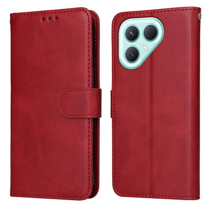 Classic Calf Texture Flip Leather Phone Case, For Tecno Spark 40 5G / Spark Go 5G 2025, For Tecno Spark 40C, For Tecno Pova 7 Pro 5G, For Tecno Pova 7 5G, For Tecno Spark 40 Pro+ 4G, For Tecno Spark 40 Pro  4G, For Tecno Spark 40 4G                    ...