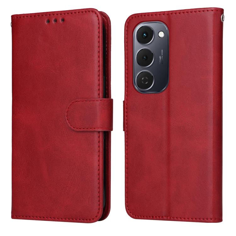 Classic Calf Texture Flip Leather Phone Case, For Tecno Spark 40 5G / Spark Go 5G 2025, For Tecno Spark 40C, For Tecno Pova 7 Pro 5G, For Tecno Pova 7 5G, For Tecno Spark 40 Pro+ 4G, For Tecno Spark 40 Pro  4G, For Tecno Spark 40 4G                    ...