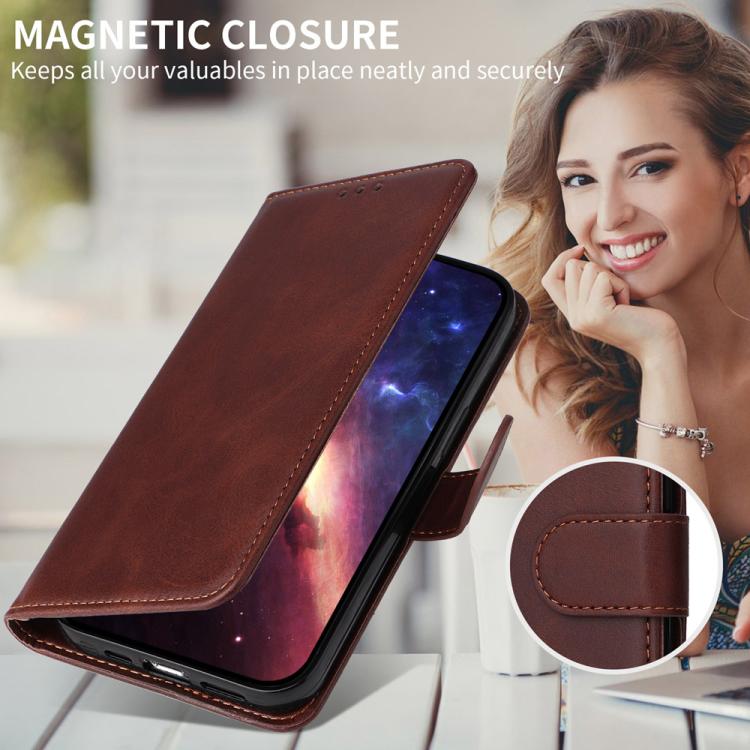 Classic Calf Texture Flip Leather Phone Case, For Tecno Spark 40 5G / Spark Go 5G 2025, For Tecno Spark 40C, For Tecno Pova 7 Pro 5G, For Tecno Pova 7 5G, For Tecno Spark 40 Pro+ 4G, For Tecno Spark 40 Pro  4G, For Tecno Spark 40 4G                    ...