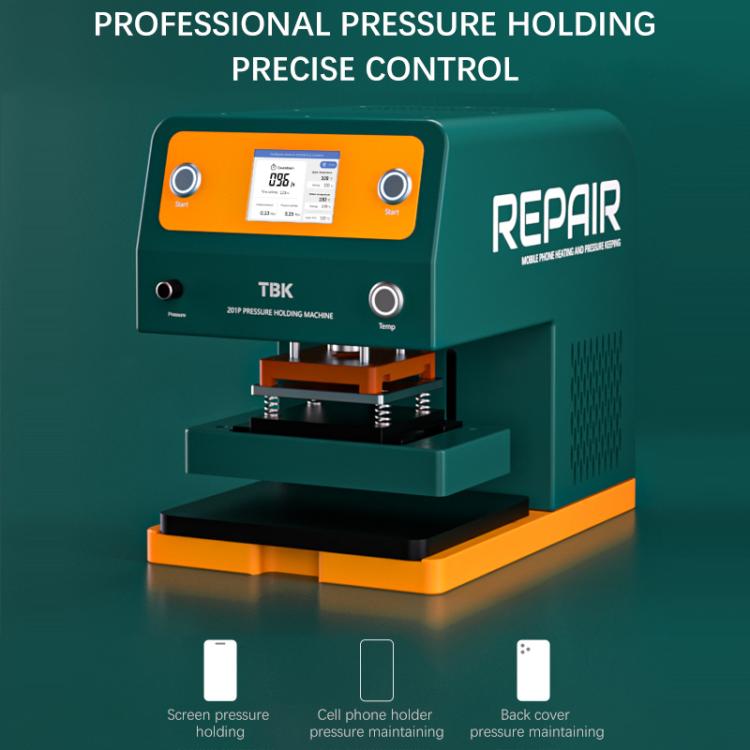 TBK 201P Frame / Screen / Back Cover Pressure Holding Machine with Built-in Vacuum Pump