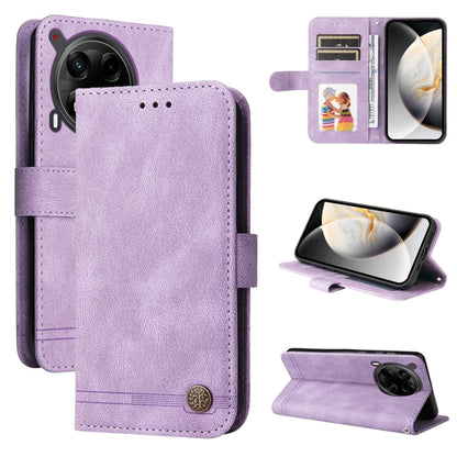 Skin Feel Life Tree Metal Button Leather Phone Case, For Tecno Spark 40 5G / Spark Go 5G 2025, For Tecno Spark 40C, For Tecno Pova 7 Pro 5G, For Tecno Pova 7 5G, For Tecno Spark 40 Pro+ 4G, For Tecno Spark 40 Pro  4G, For Tecno Spark 40 4G             ...