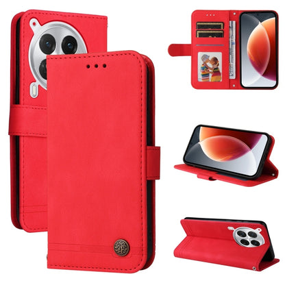 Skin Feel Life Tree Metal Button Leather Phone Case, For Tecno Spark 40 5G / Spark Go 5G 2025, For Tecno Spark 40C, For Tecno Pova 7 Pro 5G, For Tecno Pova 7 5G, For Tecno Spark 40 Pro+ 4G, For Tecno Spark 40 Pro  4G, For Tecno Spark 40 4G             ...