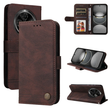 Skin Feel Life Tree Metal Button Leather Phone Case, For Tecno Spark 40 5G / Spark Go 5G 2025, For Tecno Spark 40C, For Tecno Pova 7 Pro 5G, For Tecno Pova 7 5G, For Tecno Spark 40 Pro+ 4G, For Tecno Spark 40 Pro  4G, For Tecno Spark 40 4G             ...