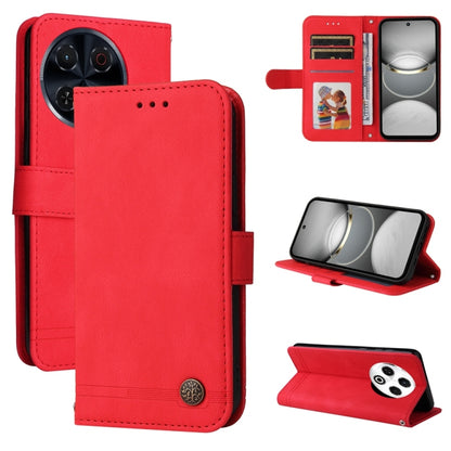 Skin Feel Life Tree Metal Button Leather Phone Case, For Tecno Spark 40 5G / Spark Go 5G 2025, For Tecno Spark 40C, For Tecno Pova 7 Pro 5G, For Tecno Pova 7 5G, For Tecno Spark 40 Pro+ 4G, For Tecno Spark 40 Pro  4G, For Tecno Spark 40 4G             ...