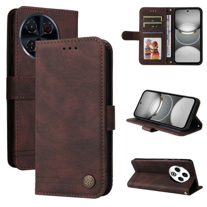 Skin Feel Life Tree Metal Button Leather Phone Case, For Tecno Spark 40 5G / Spark Go 5G 2025, For Tecno Spark 40C, For Tecno Pova 7 Pro 5G, For Tecno Pova 7 5G, For Tecno Spark 40 Pro+ 4G, For Tecno Spark 40 Pro  4G, For Tecno Spark 40 4G             ...