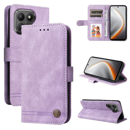 Skin Feel Life Tree Metal Button Leather Phone Case, For Tecno Spark 40 5G / Spark Go 5G 2025, For Tecno Spark 40C, For Tecno Pova 7 Pro 5G, For Tecno Pova 7 5G, For Tecno Spark 40 Pro+ 4G, For Tecno Spark 40 Pro  4G, For Tecno Spark 40 4G             ...