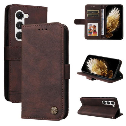 Skin Feel Life Tree Metal Button Leather Phone Case, For Tecno Spark 40 5G / Spark Go 5G 2025, For Tecno Spark 40C, For Tecno Pova 7 Pro 5G, For Tecno Pova 7 5G, For Tecno Spark 40 Pro+ 4G, For Tecno Spark 40 Pro  4G, For Tecno Spark 40 4G             ...