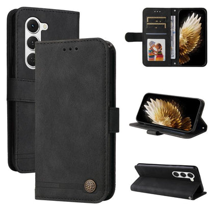 Skin Feel Life Tree Metal Button Leather Phone Case, For Tecno Spark 40 5G / Spark Go 5G 2025, For Tecno Spark 40C, For Tecno Pova 7 Pro 5G, For Tecno Pova 7 5G, For Tecno Spark 40 Pro+ 4G, For Tecno Spark 40 Pro  4G, For Tecno Spark 40 4G             ...